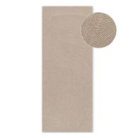 HANSE HOME Bež ručno rađena vunena staza 80x200 cm Eleni Light Beige