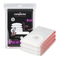 COMPACTOR Vakuum vrećice za odjeću u setu 3 kom, Vacuum XL