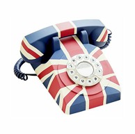 GPO Telefon Retro union flag