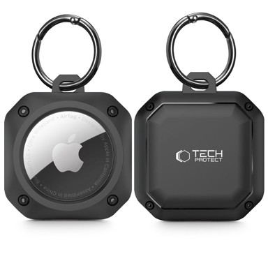 TECH-PROTECT Privjesak Apple AirTag Rough Pro, crni
