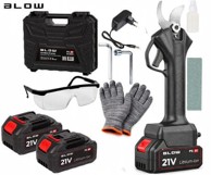 BLOW Akumulatorske bežične vrtne škare PS01 500 W, crne