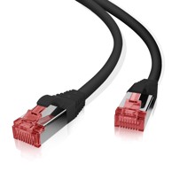 HELOS Patch kabel Cat.6 GHMT AWG 27/7, crni, 7,5 m