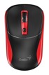 GENIUS Miš NX-7123, bežični, 1200 DPI, crno-crveni