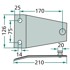 Držač noža 525PZ-0243 kosilica PZ-0243K0