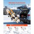 VEVOR Držač za skije i snowboard XWZ-002-SH, 89,5 x 9,9 x 12 cm, crna
