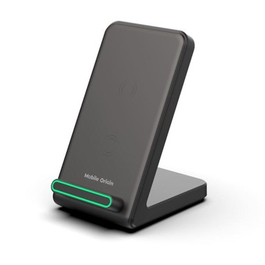 MOBILE-ORIGIN Bežični punjač PW10, 15 W, crna