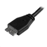 STARTECH USB kabel USB3AUB15CMS 0,15 m USB 3.2 Gen 1 (3.1 Gen 1) USB-A Micro-USB b, crni