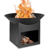 NORTHIX Vrtni kamin s prostorom za drva
