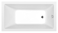 POLYSAN Pravokutna kada, Noemi, 150x80x39 cm, bijela mat, akrilat