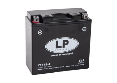 LANDPORT Moto akumulator SLA-AGM MB YT14B-4 12Ah 210A L+ (15,0x17,0x14,5)
