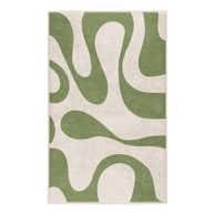 MILA HOME Zeleni periv tepih 160x230 cm Matcha Latte