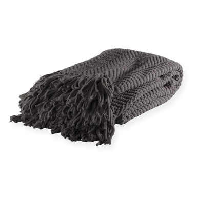 TISECO HOME STUDIO Siva deka od šenila, 130x170 cm, Renee