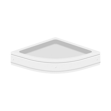 AQUAART Tuš kada Diva 90 s oblogom polukružna 900x900x195