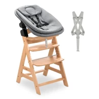 HAUCK Hranilica Alpha Newborn Set Pro Nature, siva
