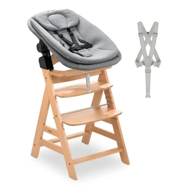 HAUCK Hranilica Alpha Newborn Set Pro Nature, siva