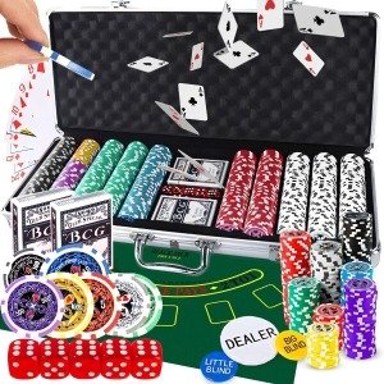 RETOO Poker set, DR294, 500 žetona, aluminijski kovčeg