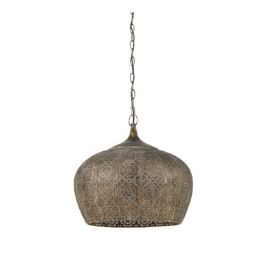 LIGHT & LIVING Stropna lampa bakrene boje ø 43,5 cm Emine