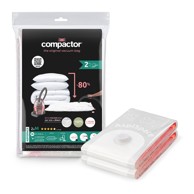 COMPACTOR Vakuum vrećice za odjeću u setu 2 kom, Premium Valve M