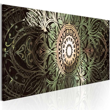 Slika Emerald Mandala 150x50