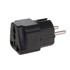 MACLEAN Adapter UK/EU MCE155, crni