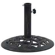 Stalak za suncobran crno-brončani 9 kg 40 cm lijevano željezo