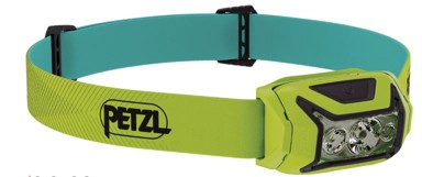 PETZL Čeona lampa Actik E063AB03, zelena