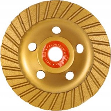 FALON-TECH Turbo dijamantna ploča, za beton i kamen, 125 mm