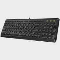 GENIUS Tipkovnica SlimStar Q200, USB, crna