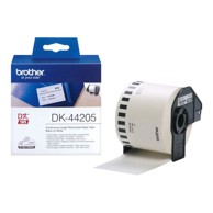 BROTHER Beskonačna samoljepljiva etiketa DK-44205, 62 mm x 30,48 m, crno-bijela