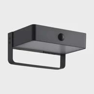 NORDLUX Saulio solarna zidna svjetiljka crna