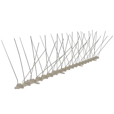 Set plastičnih šiljaka za ptice 6-dijelni, 4 reda, 3 m