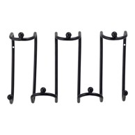  BLOOMINGVILLE Crna metalna zidna vješalica Maltha