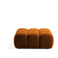 MICADONI HOME Narančasti modularni tabure od bouclé tkanine Bellis, 94x94x43 cm