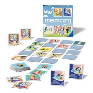 RAVENSBURGER Društvena igra Grand Memory® Bluey
