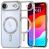 OVERBOARD Set elektro-MagSafe futrola za Apple iPhone Air + zaštitna folija za ekran, srebrna