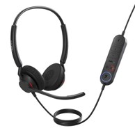 JABRA Slušalice Engage 40 MS, crne, Inline Link, on-ear, Stereo, USB-C