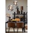 LIGHT & LIVING Blagovaonski stolac od smeđeg baršuna Elyna