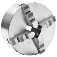 Stezna glava za tokarski stroj, 4 čeljusti, čelična, 200 mm