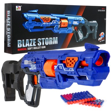 BLAZE STORM Puška Rifle, plava