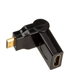 INLINE HDMI adapter ženski na Mini HDMI, crni
