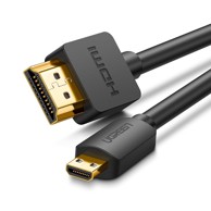 UGREEN HDMI kabel 30104, 3 m, Micro HDMI na HDMI, crni