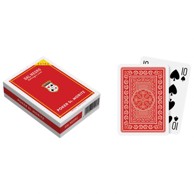 DAL NEGRO Igraće karte za poker St. Moritz Extra, crvene