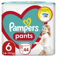 PAMPERS Pants pelene-gaćice, veličina 6 (14-19 kg), 44 kom