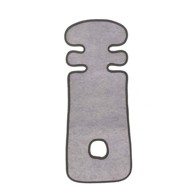 FILLIKID Zračna podloga za kolica protiv znojenja, siva