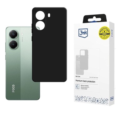 3MK Etui Matt Case, Xiaomi Poco X7 Pro, crni mat