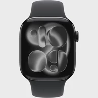 APPLE Watch Series 11, crni (sjajni), aluminij, 42 mm, Sports narukvica crna S/M, Cellular