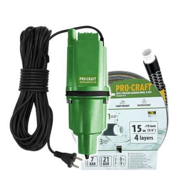 PROCRAFT Pumpa VN-72D PR-4KAT1915, vibracijska, 15 m crijevo