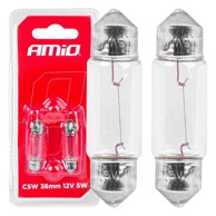 AMIO Halogena žarulja C5W, 36 mm, 12V, 2 kom.