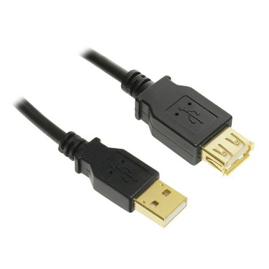 INLINE USB 2.0 produžni kabel, pozlaćeni kontakti, 2 m 34618S