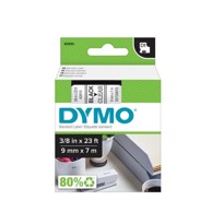 DYMO D1 Traka 409100, 9 mm × 7 m, crna/prozirna